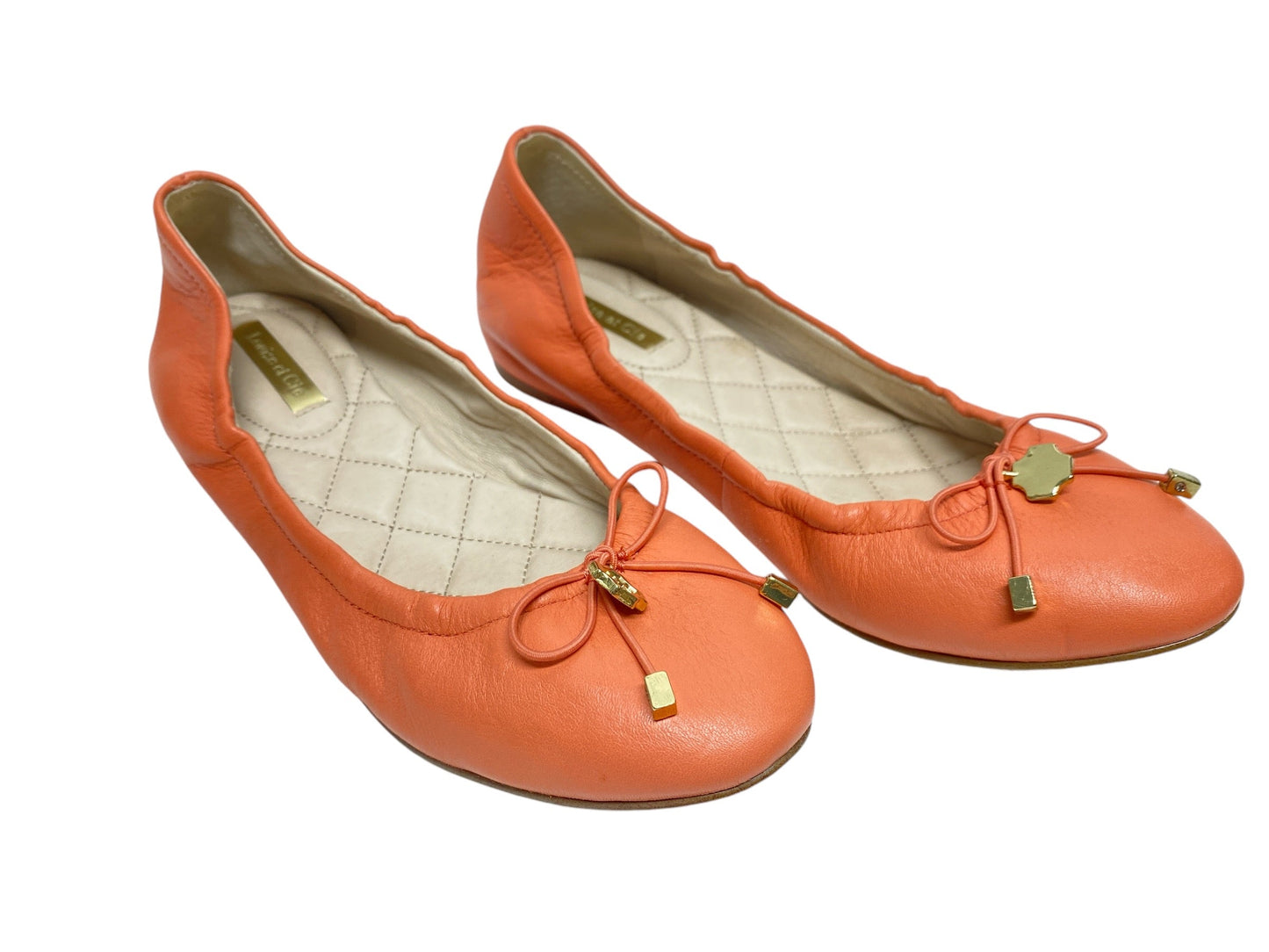 Shoes Flats By Louise Et Cie In Coral, Size: 6.5