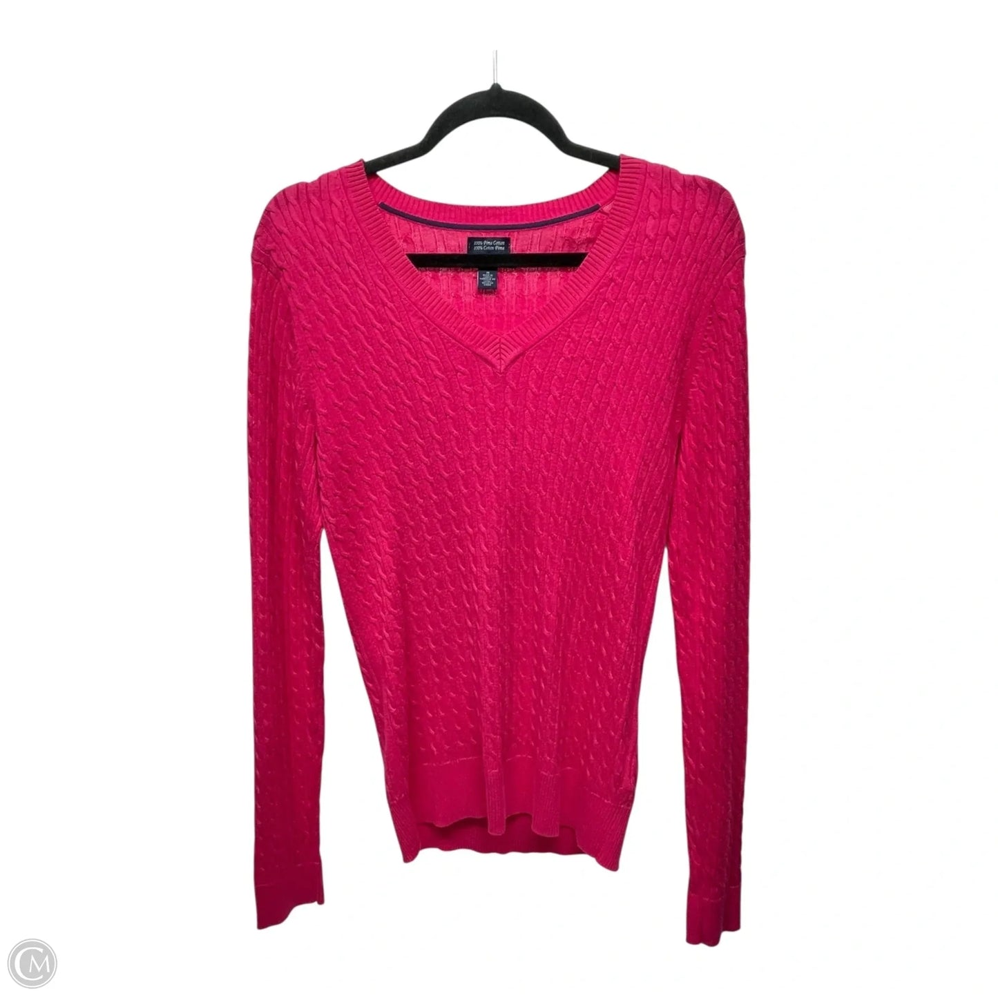 Sweater By Tommy Hilfiger In Pink, Size: M