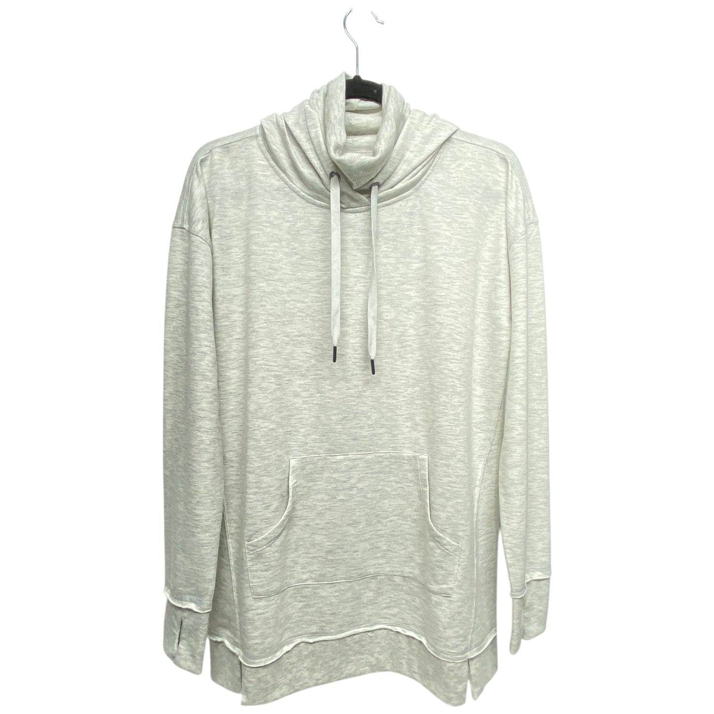 Sweatshirt Hoodie By Maurices In Grey, Size: S