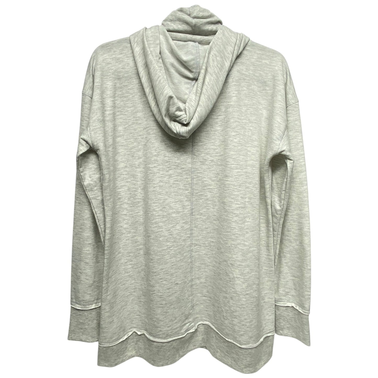 Sweatshirt Hoodie By Maurices In Grey, Size: S