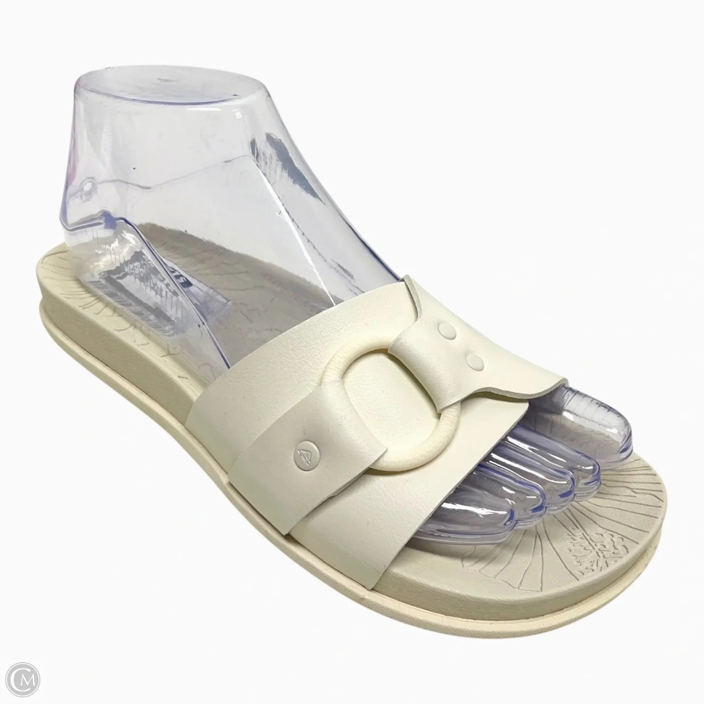 Sandals Flats By Reef In Ivory, Size: 6