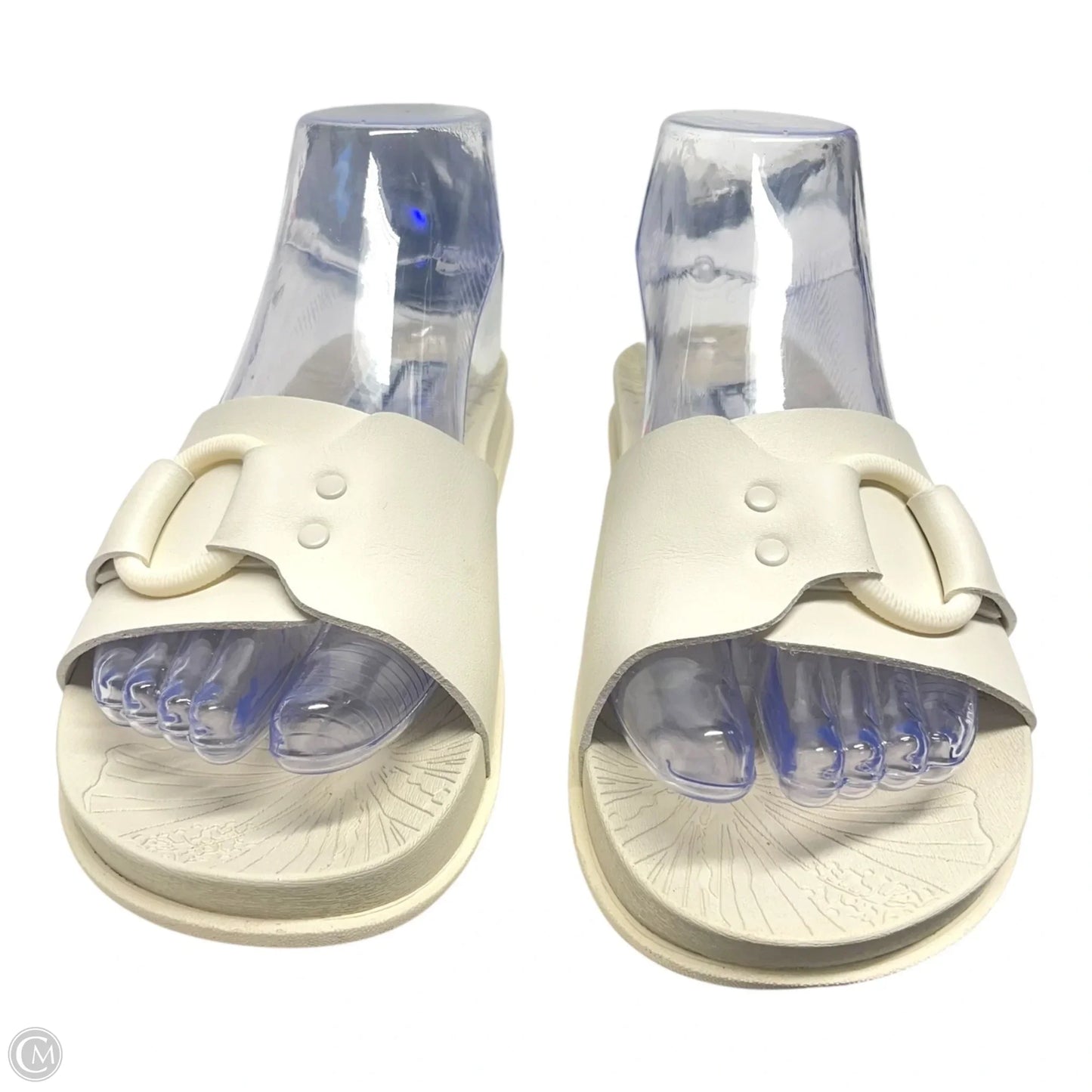 Sandals Flats By Reef In Ivory, Size: 6