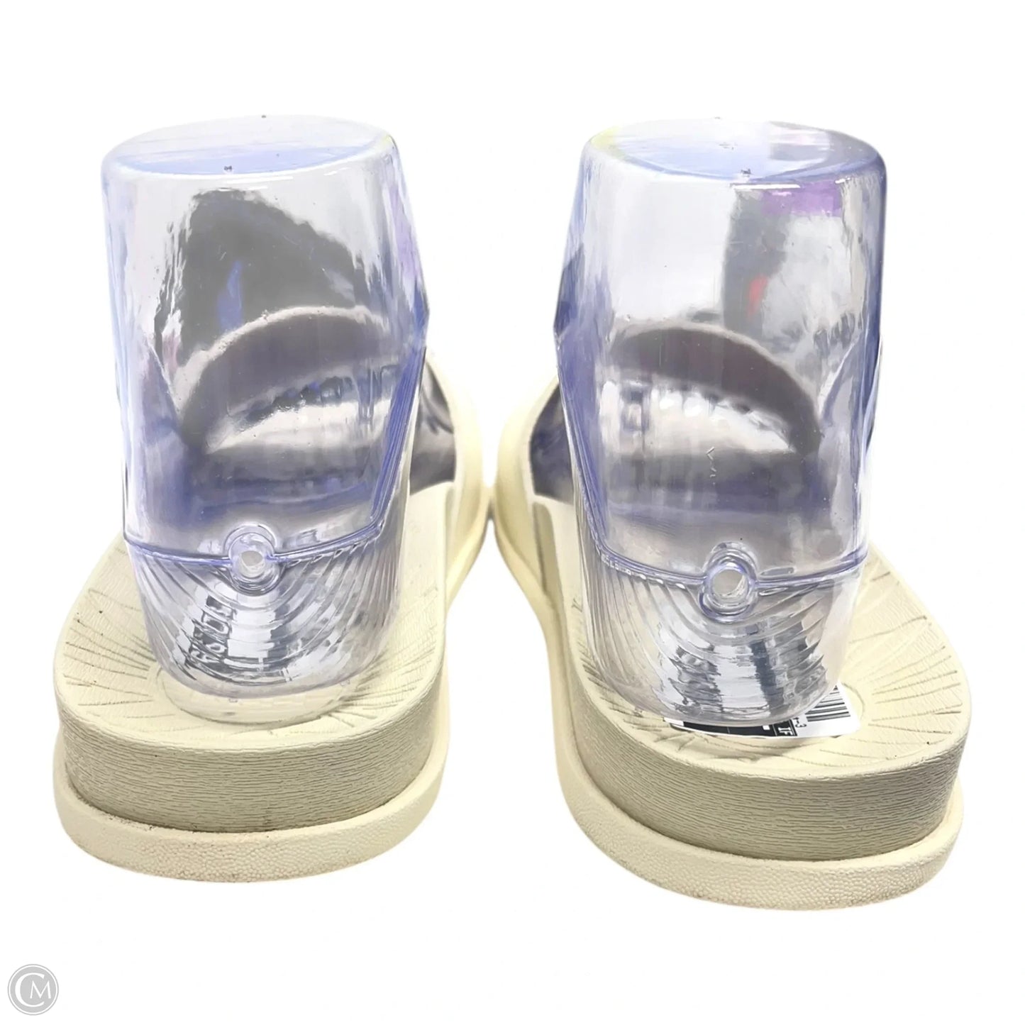 Sandals Flats By Reef In Ivory, Size: 6