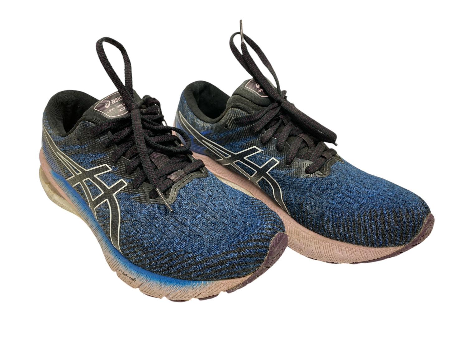 Shoes Athletic By Asics In Blue & Pink, Size: 7.5