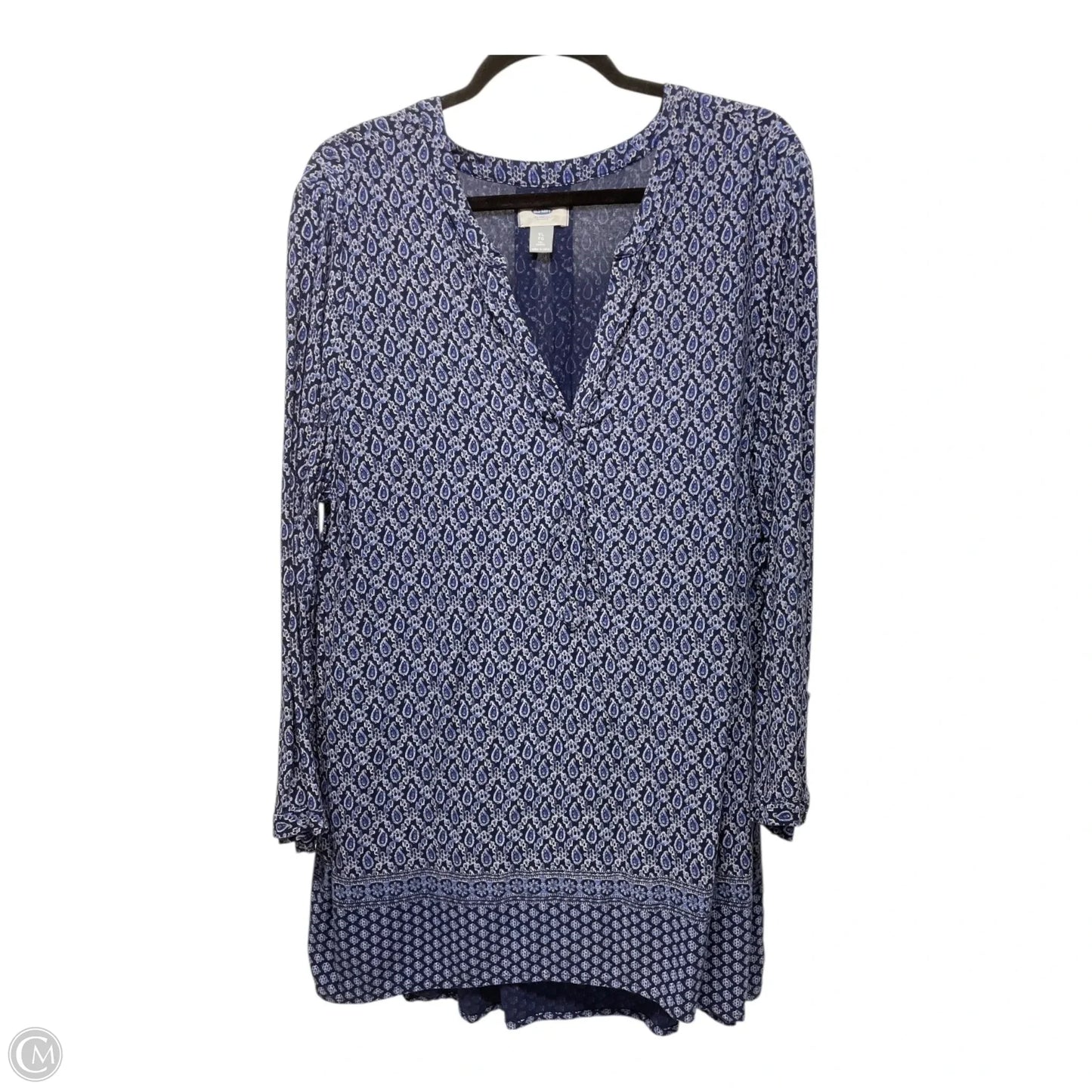 Top Long Sleeve By Old Navy In Paisley Print, Size: Xl