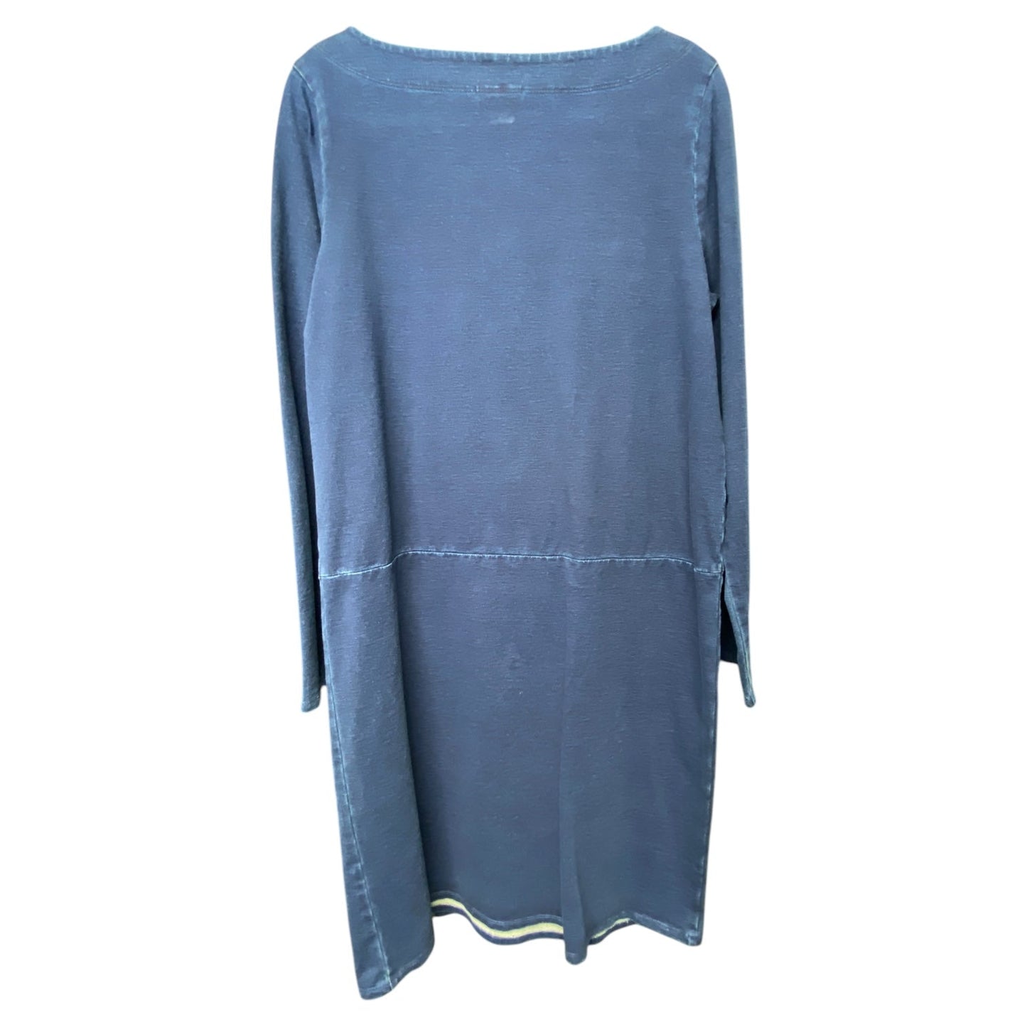 Dress Casual Midi By Pure Jill In Blue Denim, Size: M