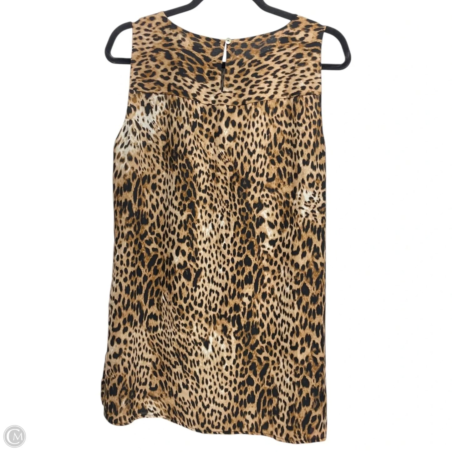 Tunic Sleeveless By Chicos In Animal Print, Size: M