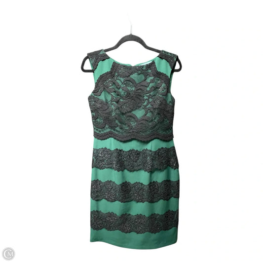 Dress Casual Short By Antonio Melani In Black & Green, Size: 4