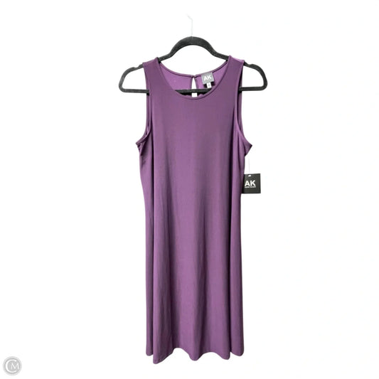 Dress Casual Short By Anne Klein In Purple, Size: 4