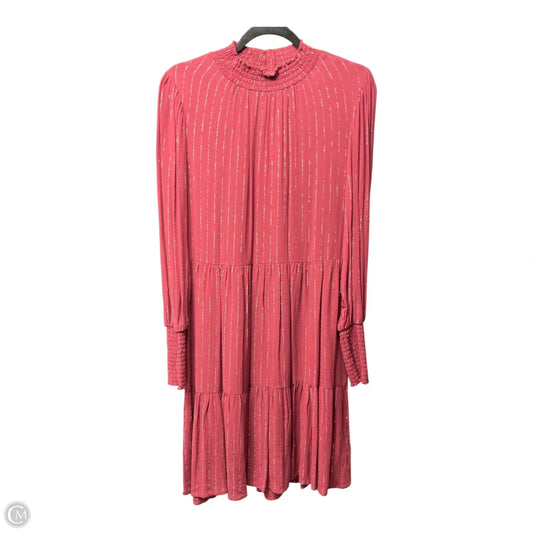 Dress Casual Short By Knox Rose In Maroon, Size: Xs