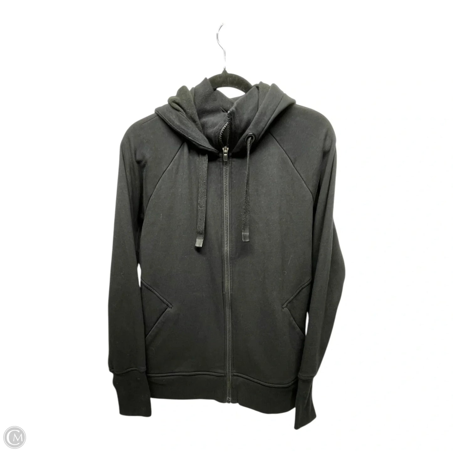 Athletic Jacket By Athleta In Black, Size: L
