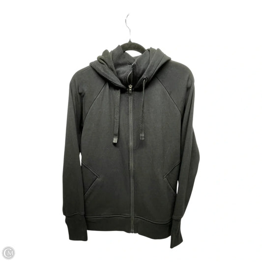 Athletic Jacket By Athleta In Black, Size: L