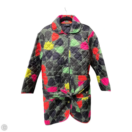 Coat Puffer & Quilted By emily lovelock  In Multi-colored, Size: 4