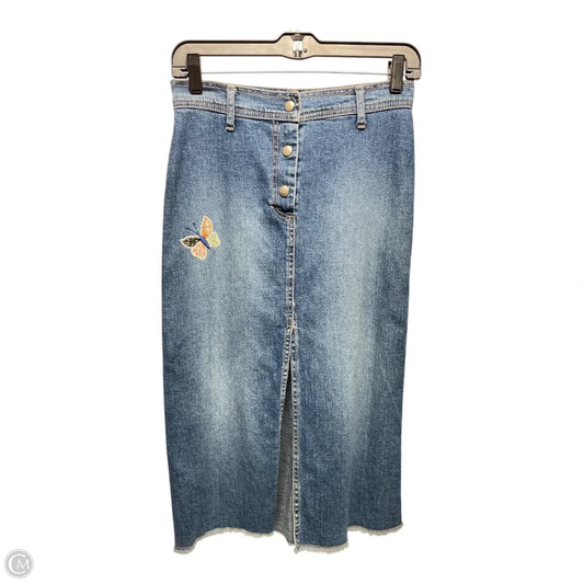 Skirt Mini & Short By Sanctuary In Blue Denim, Size: 0