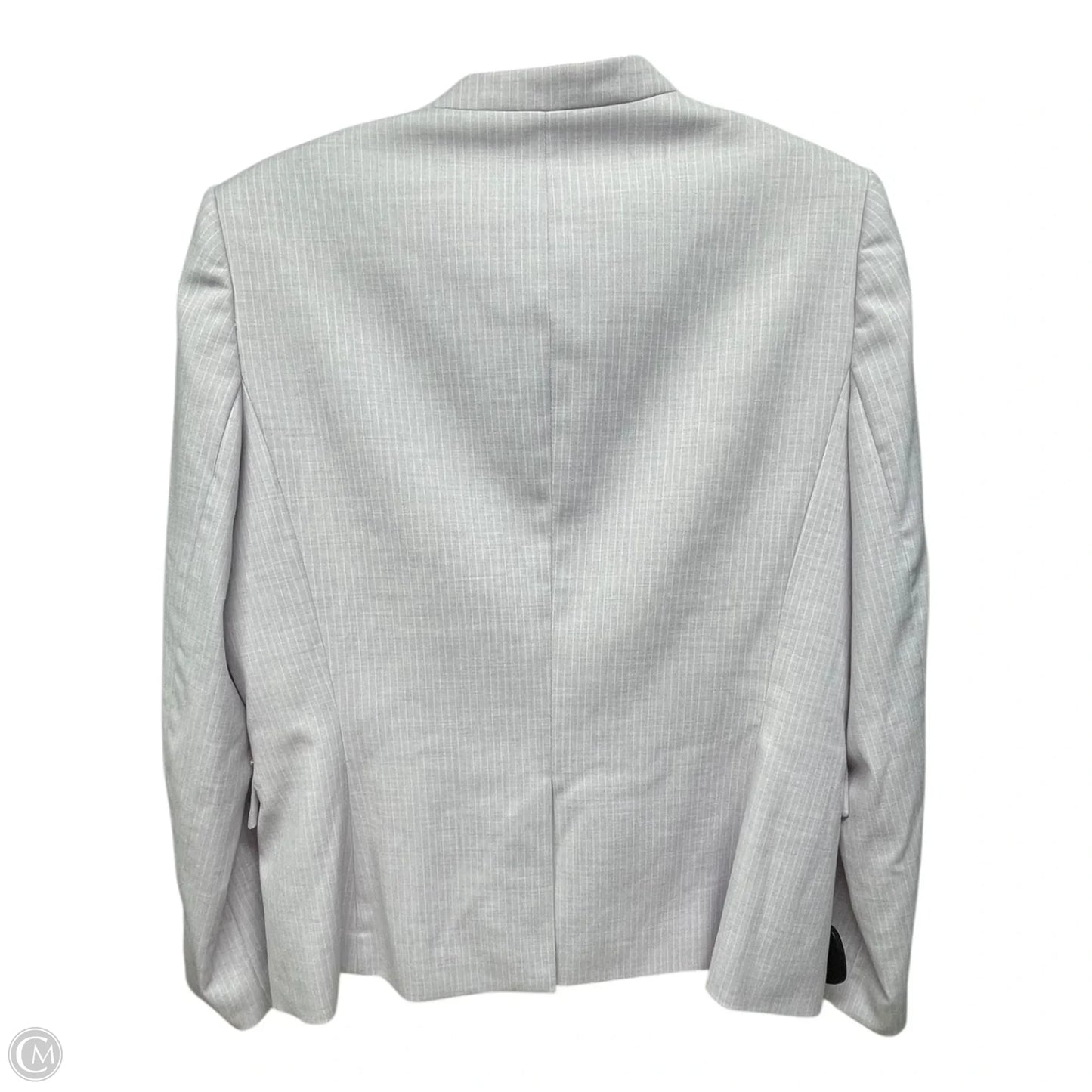 Blazer By Dkny In Striped Pattern, Size: L