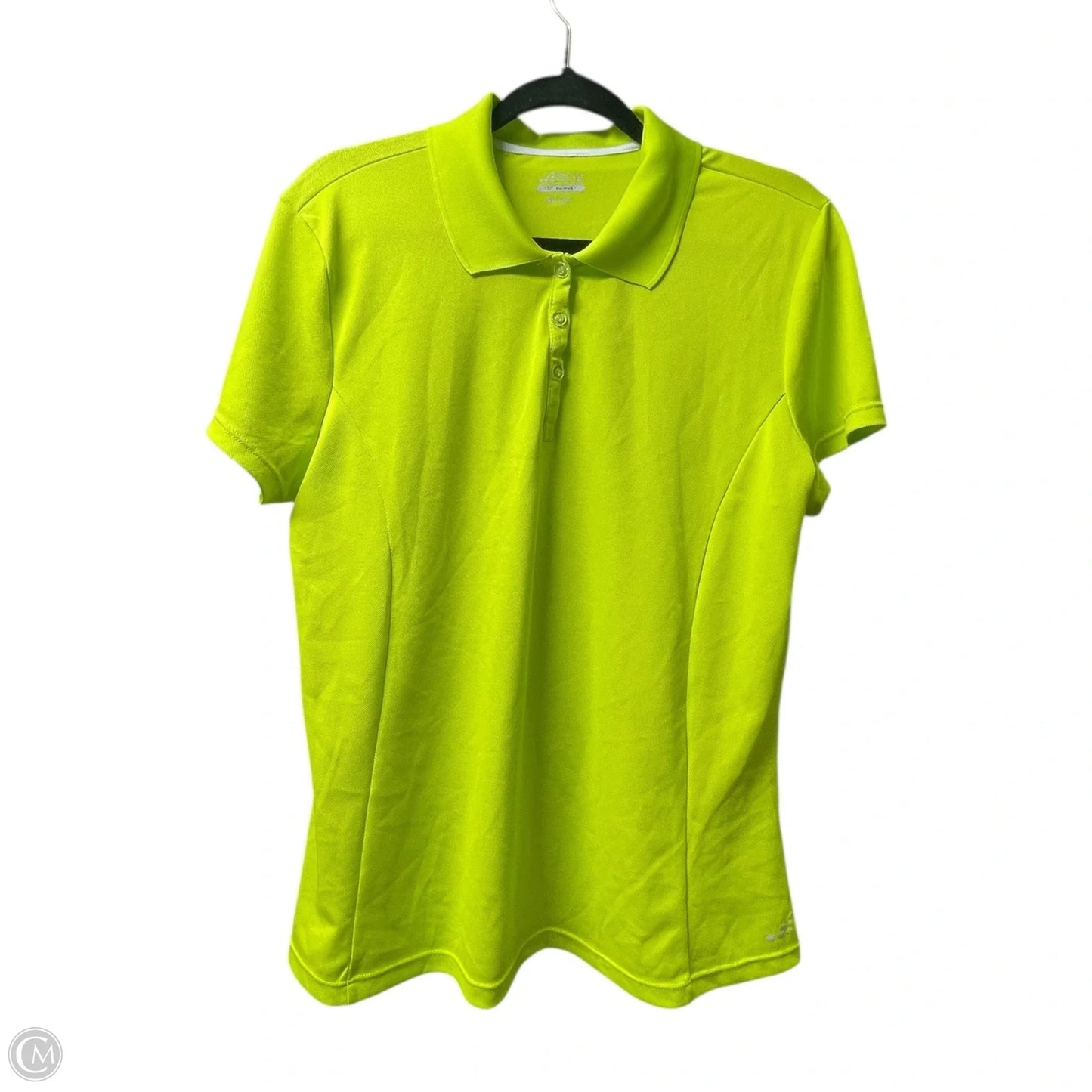 Athletic Top Short Sleeve By Bcg In Green, Size: Xl