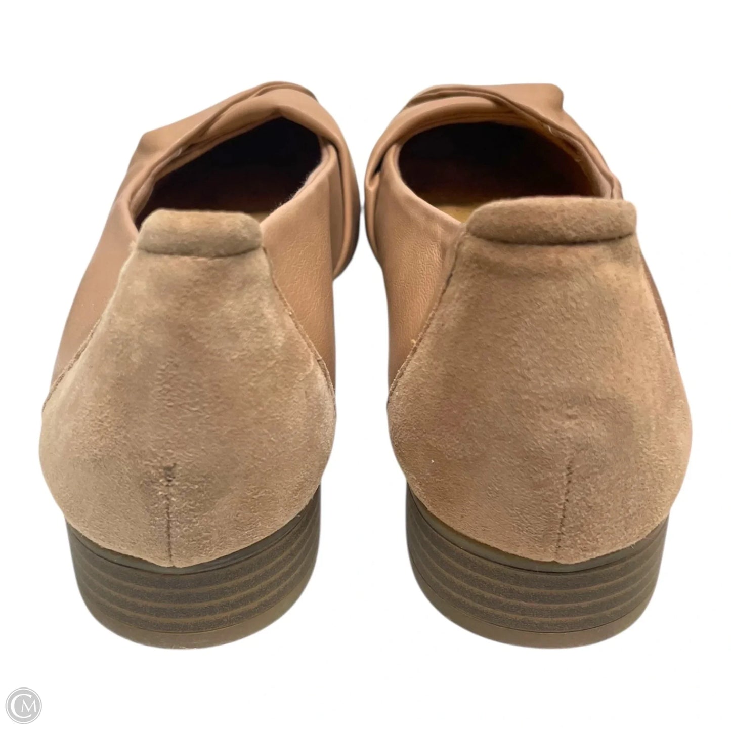 Shoes Heels Block By Clarks In Tan, Size: 9