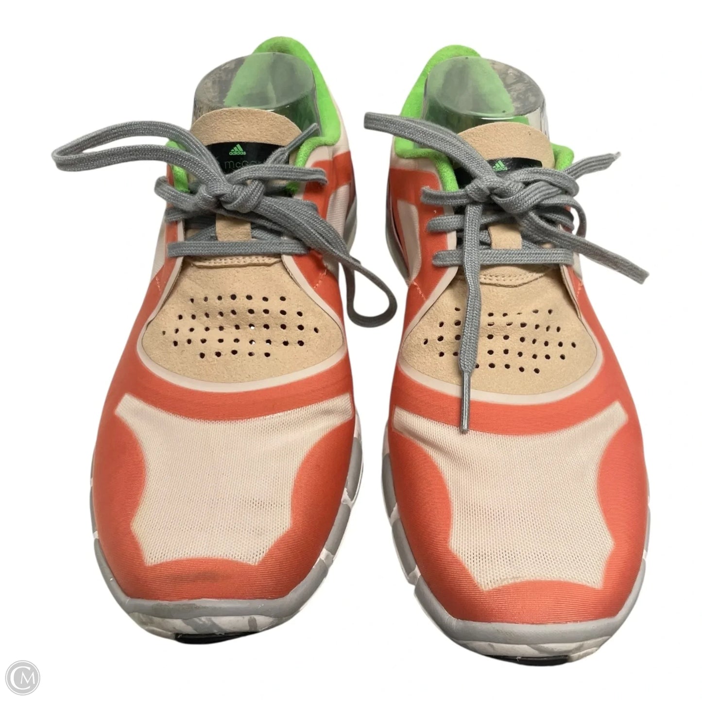 Shoes Athletic By Adidas In Green & Orange, Size: 8