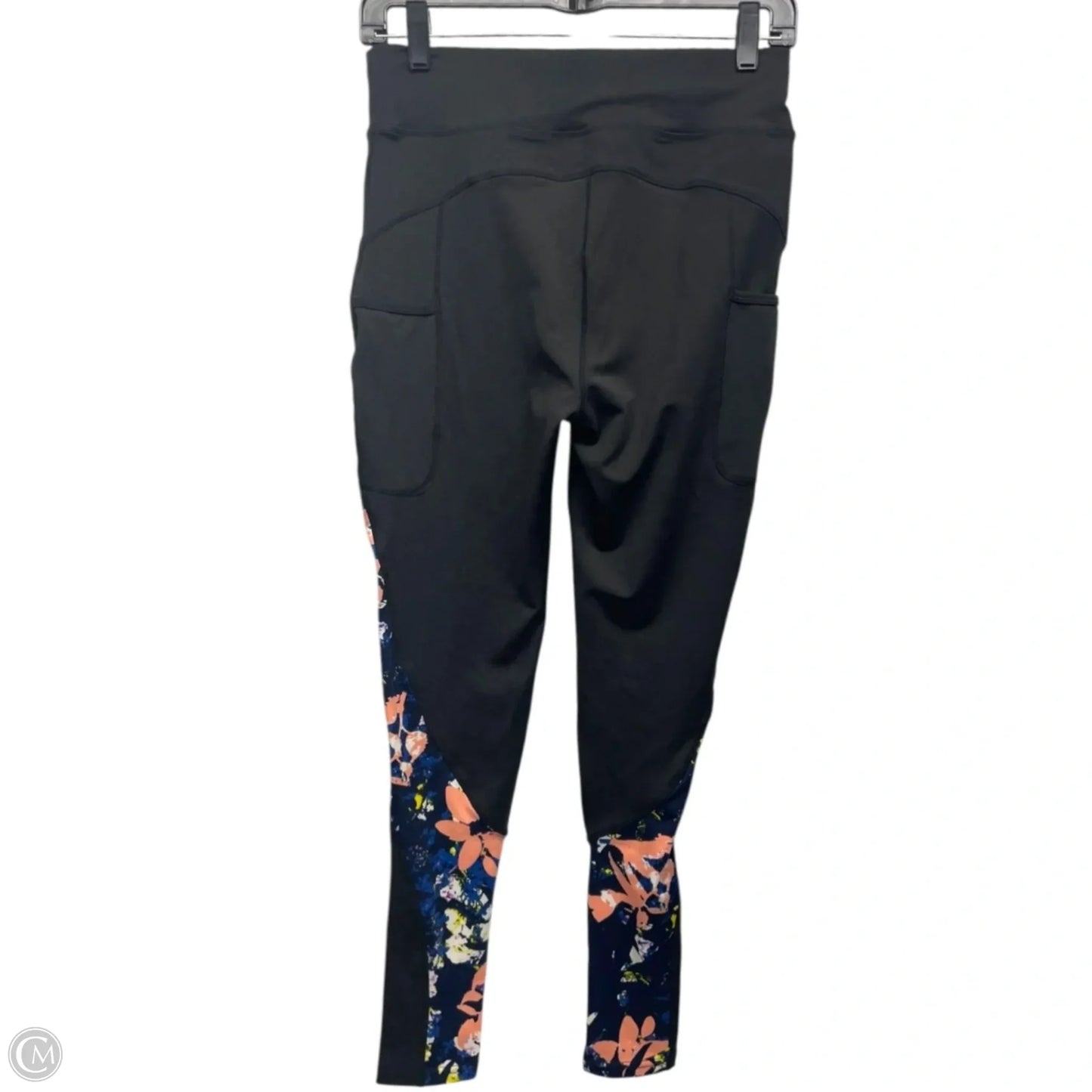 Athletic Leggings By Popfit In Multi-colored, Size: L