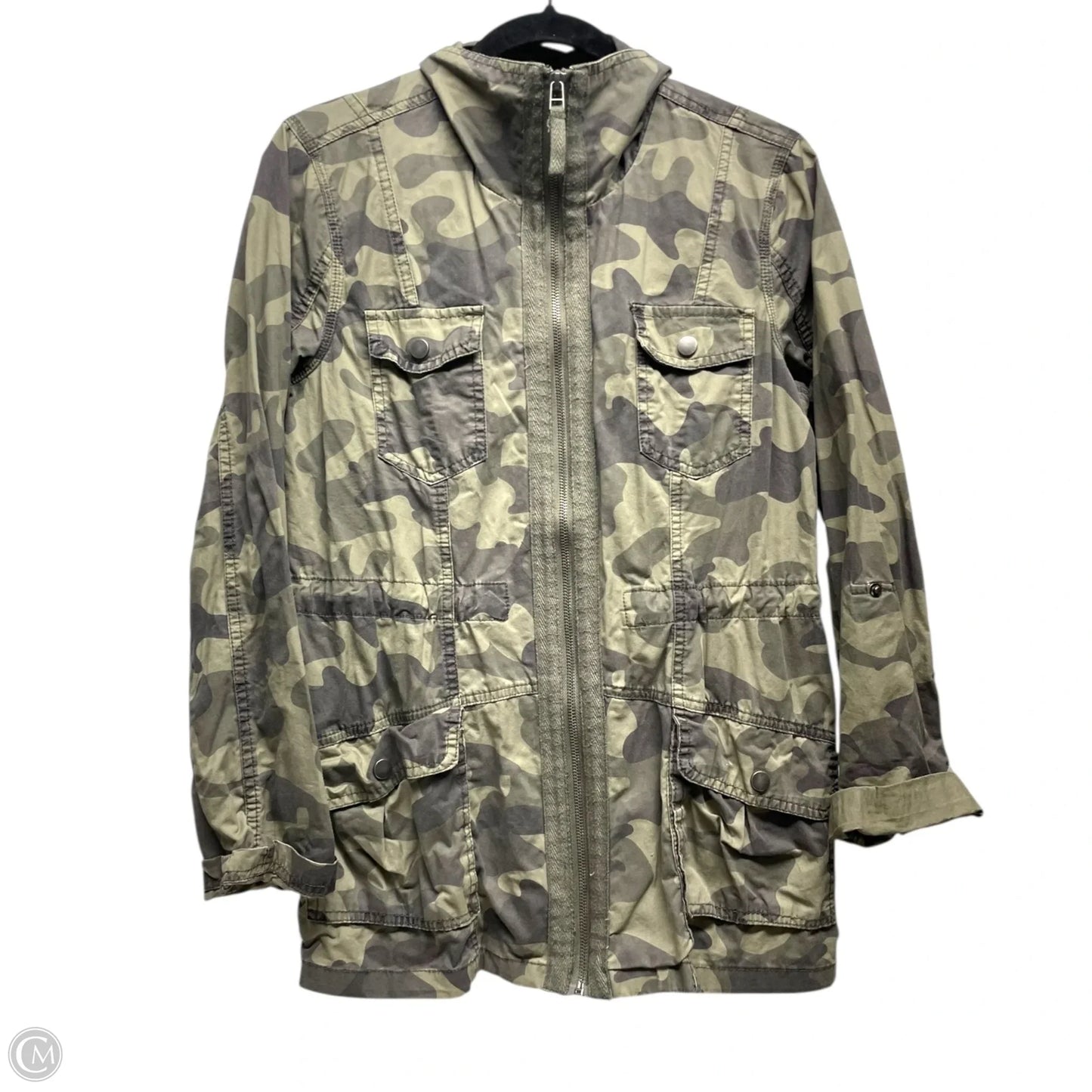 Jacket Utility By Clothes Mentor In Camouflage Print, Size: S