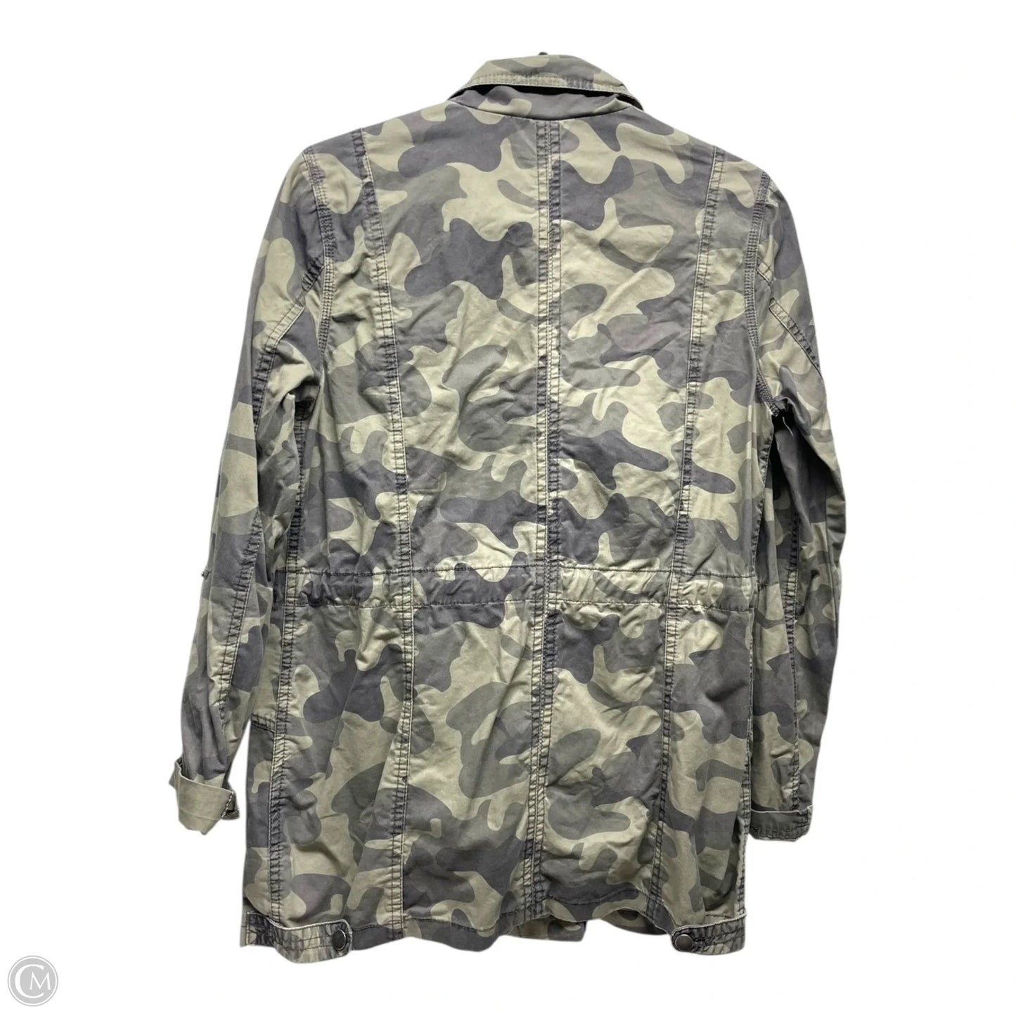 Jacket Utility By Clothes Mentor In Camouflage Print, Size: S
