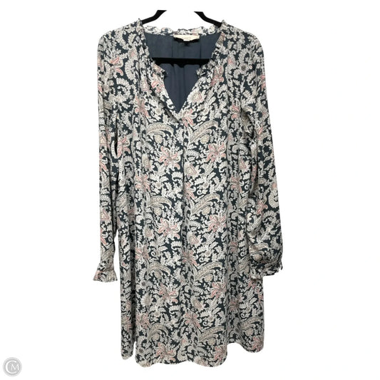 Dress Casual Short By Loft In Paisley Print, Size: L