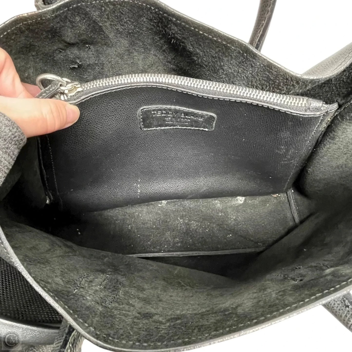 Handbag Leather By TEDDY BLAKE , Size: Large