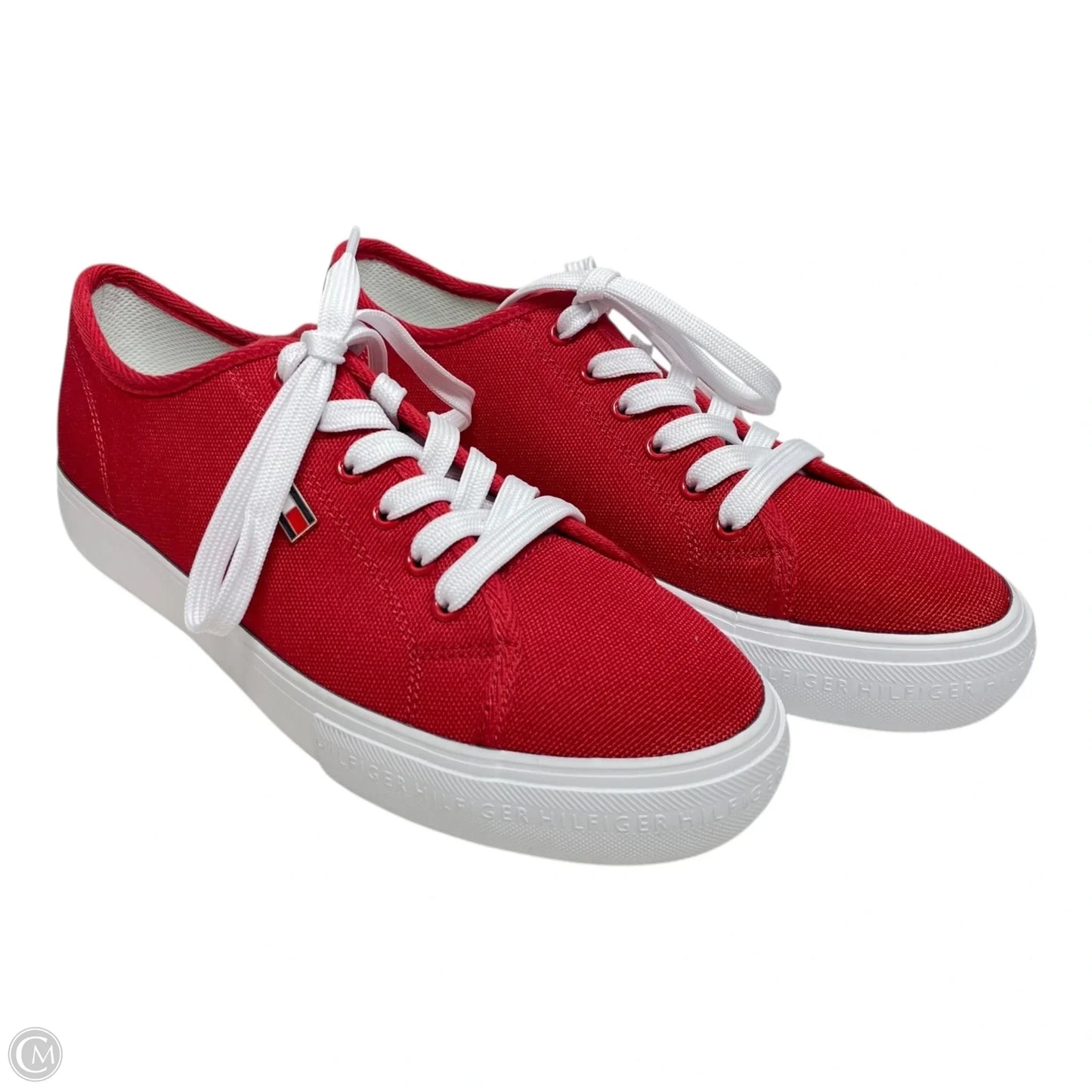 Shoes Sneakers By Tommy Hilfiger In Red, Size: 8.5