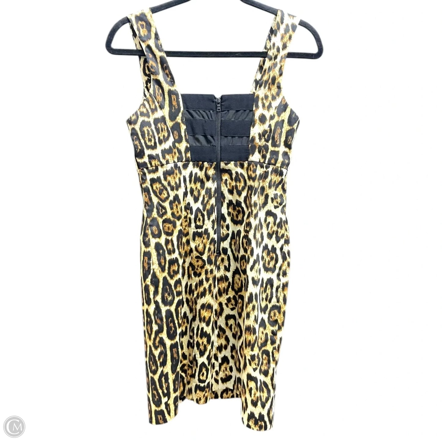 Dress Designer By Alice + Olivia In Animal Print, Size: S