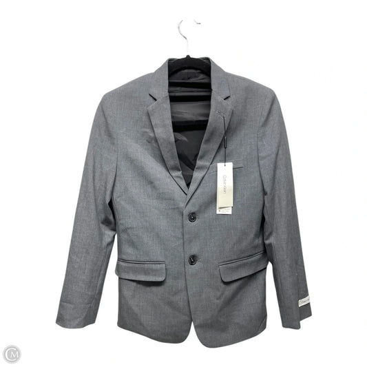 Blazer By Calvin Klein In Grey, Size: 16