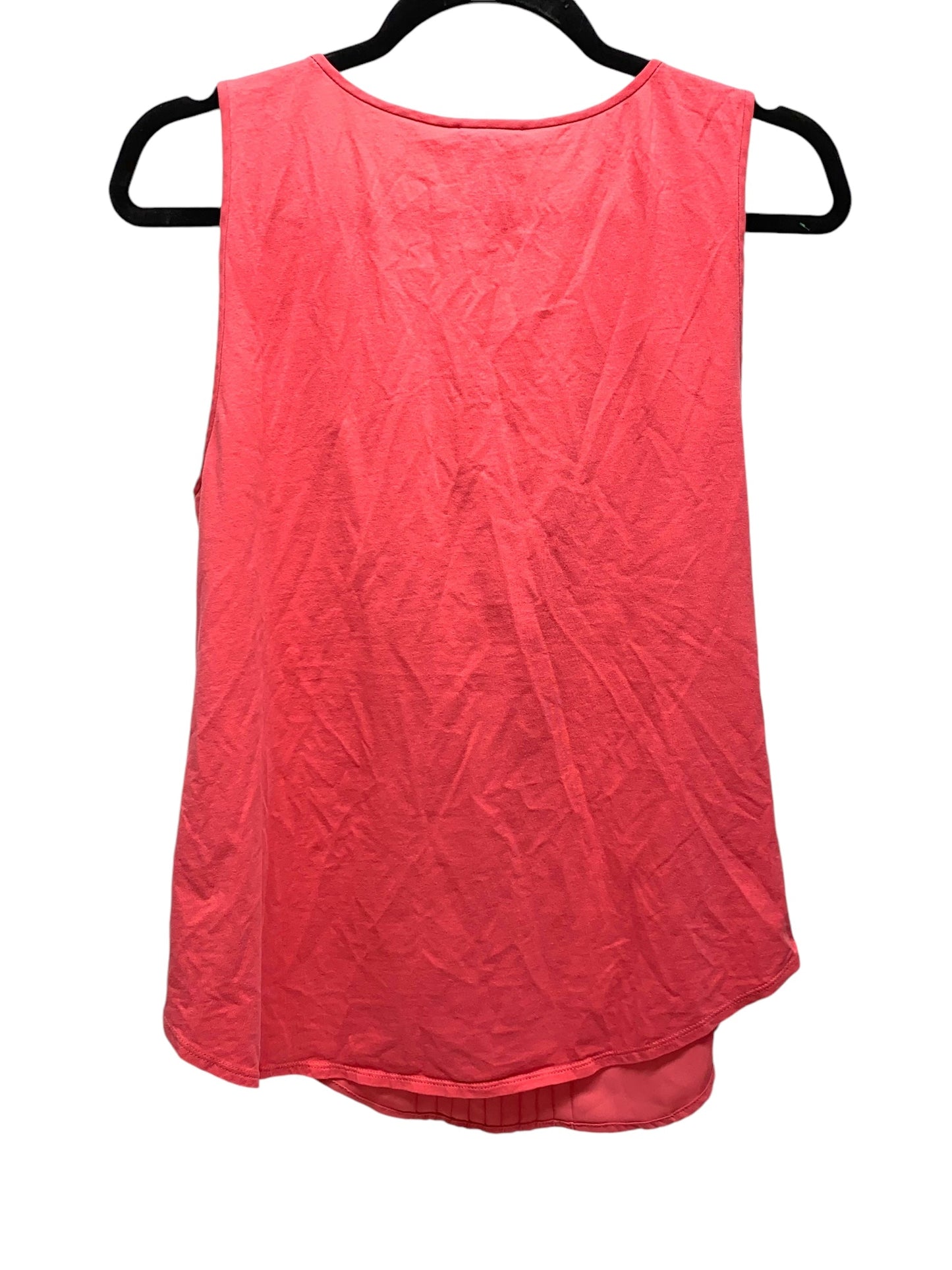 Top Sleeveless By Ann Taylor In Pink, Size: M