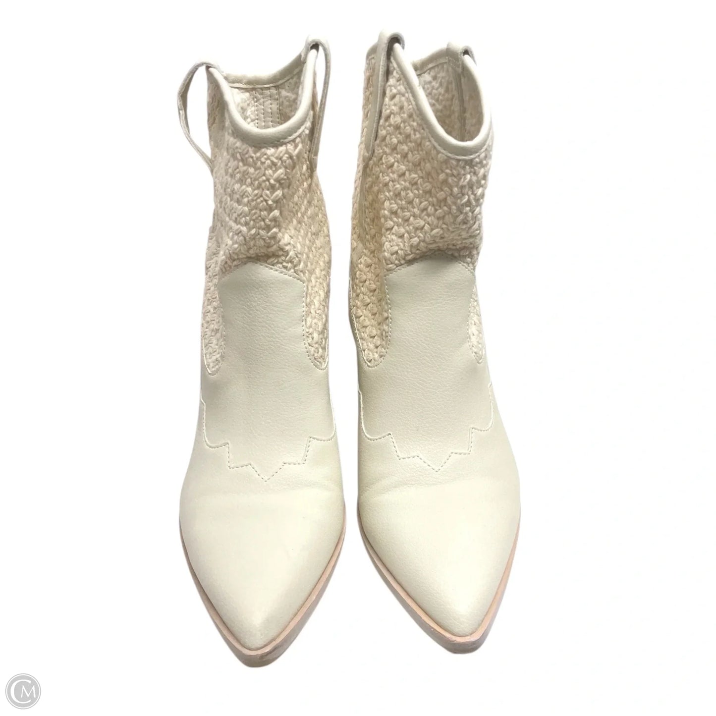 Boots Western By Dolce Vita In Ivory, Size: 9