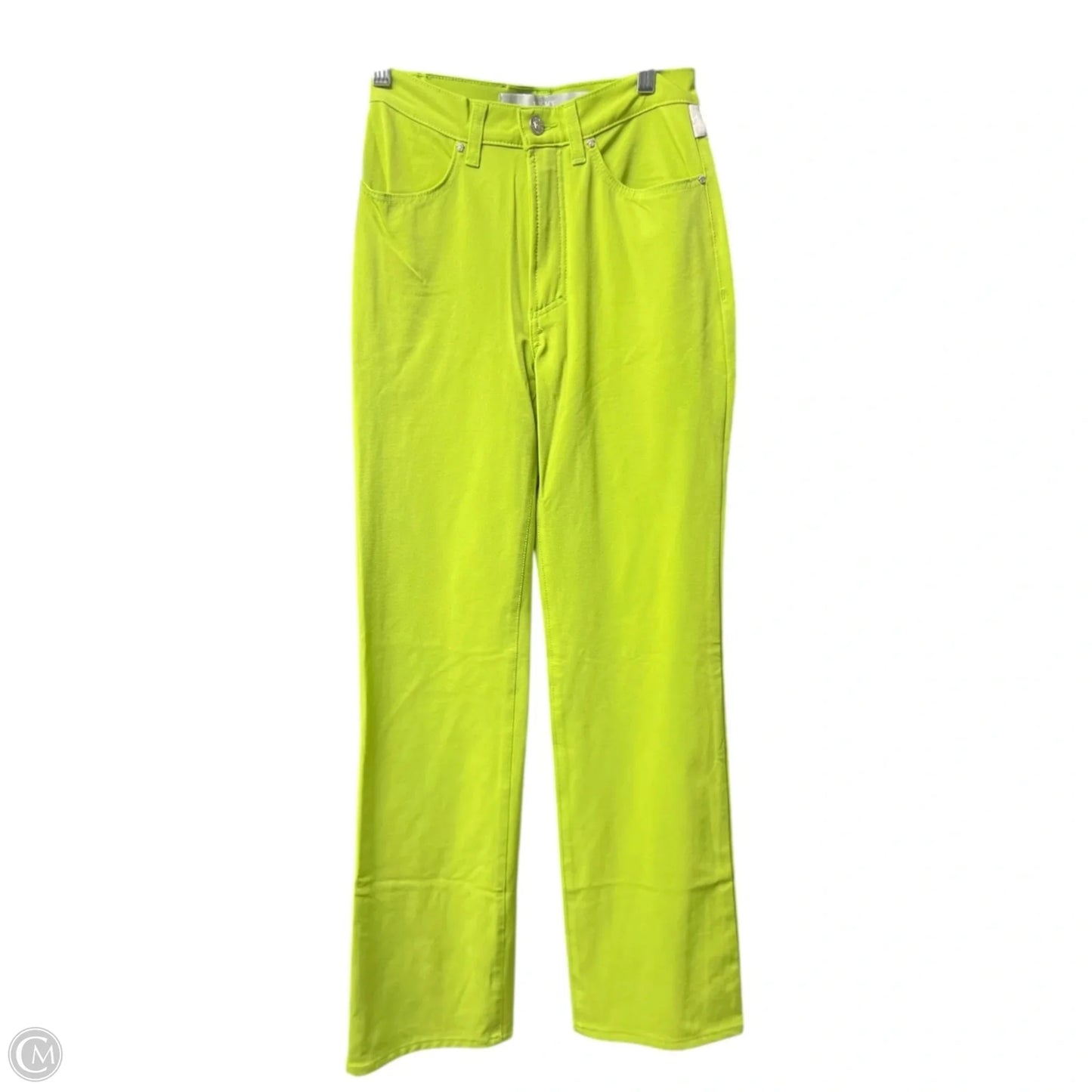 Pants Luxury Designer By Versace In Green, Size: 2