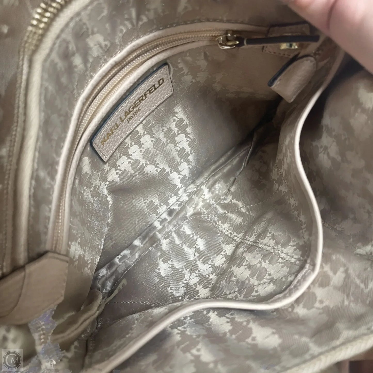 Crossbody Designer By Karl Lagerfeld, Size: Medium