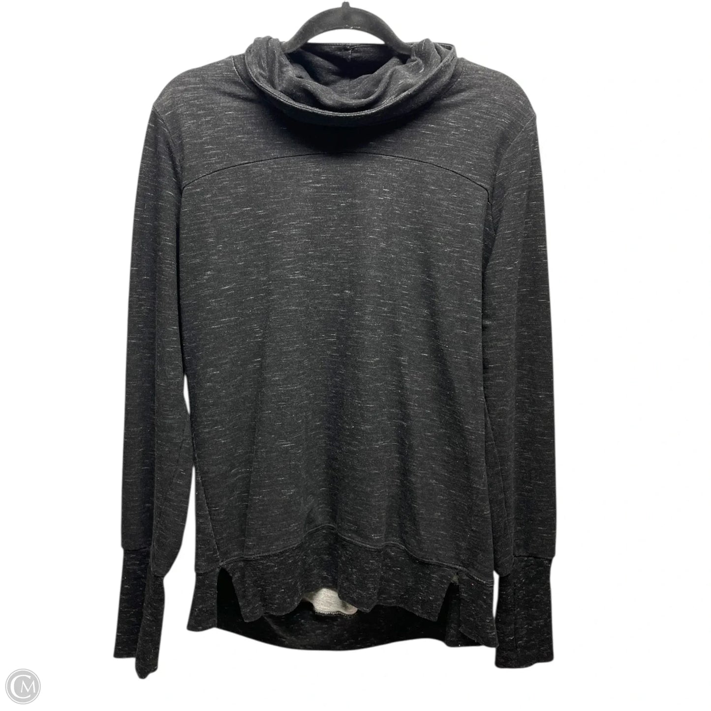 Athletic Sweatshirt Collar By Rbx In Black, Size: L