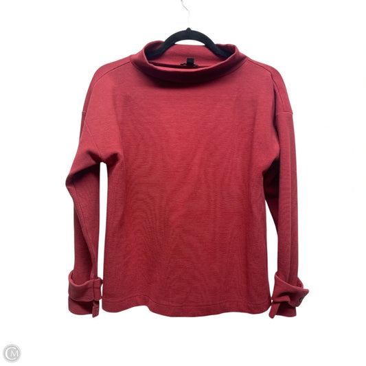 Sweater By Ann Taylor In Red, Size: Xxs