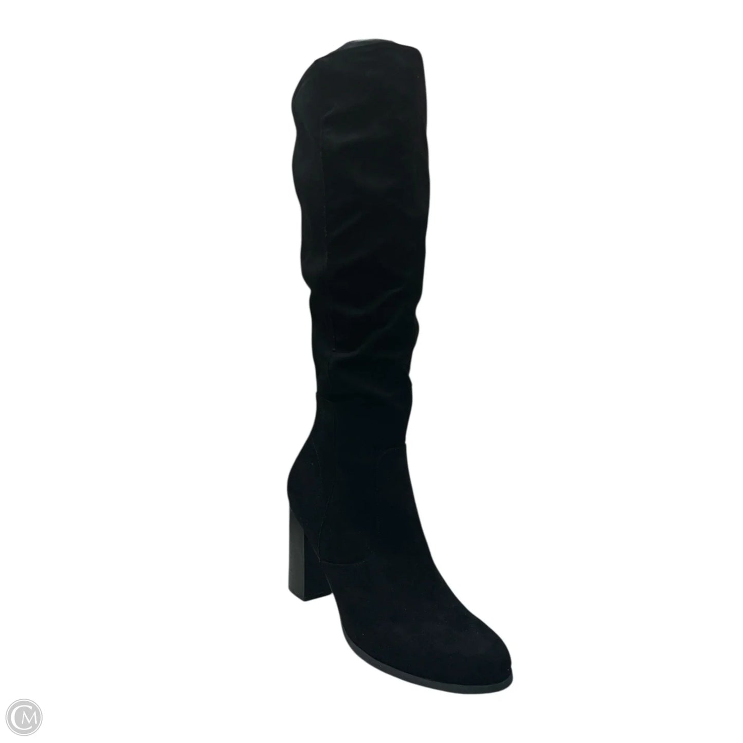Boots Mid-calf Heels By Style And Company In Black, Size: 8