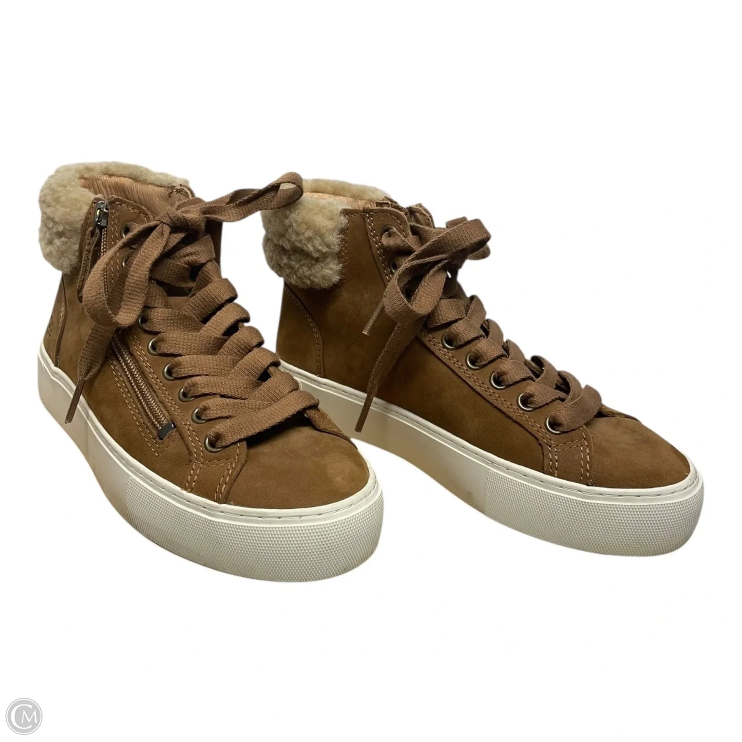 Shoes Designer By Ugg In Brown, Size: 6