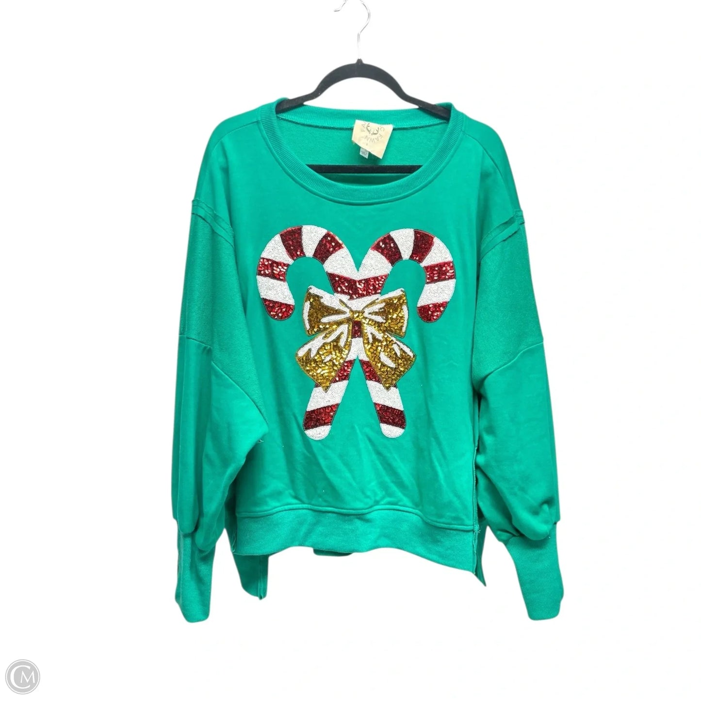 Sweatshirt Crewneck By Fantastic Fawn In Multi-colored, Size: S