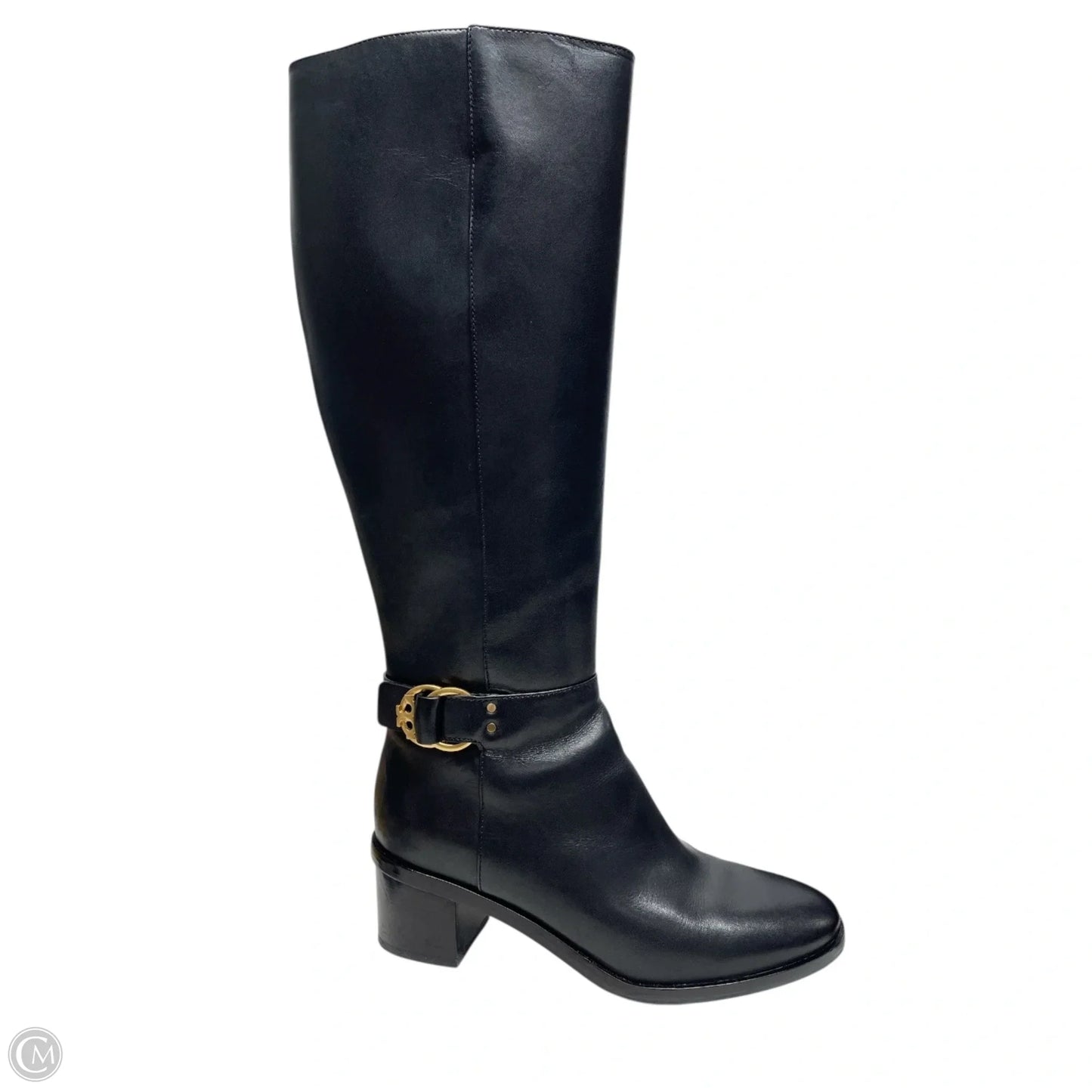 Boots Designer By Tory Burch In Black, Size: 8