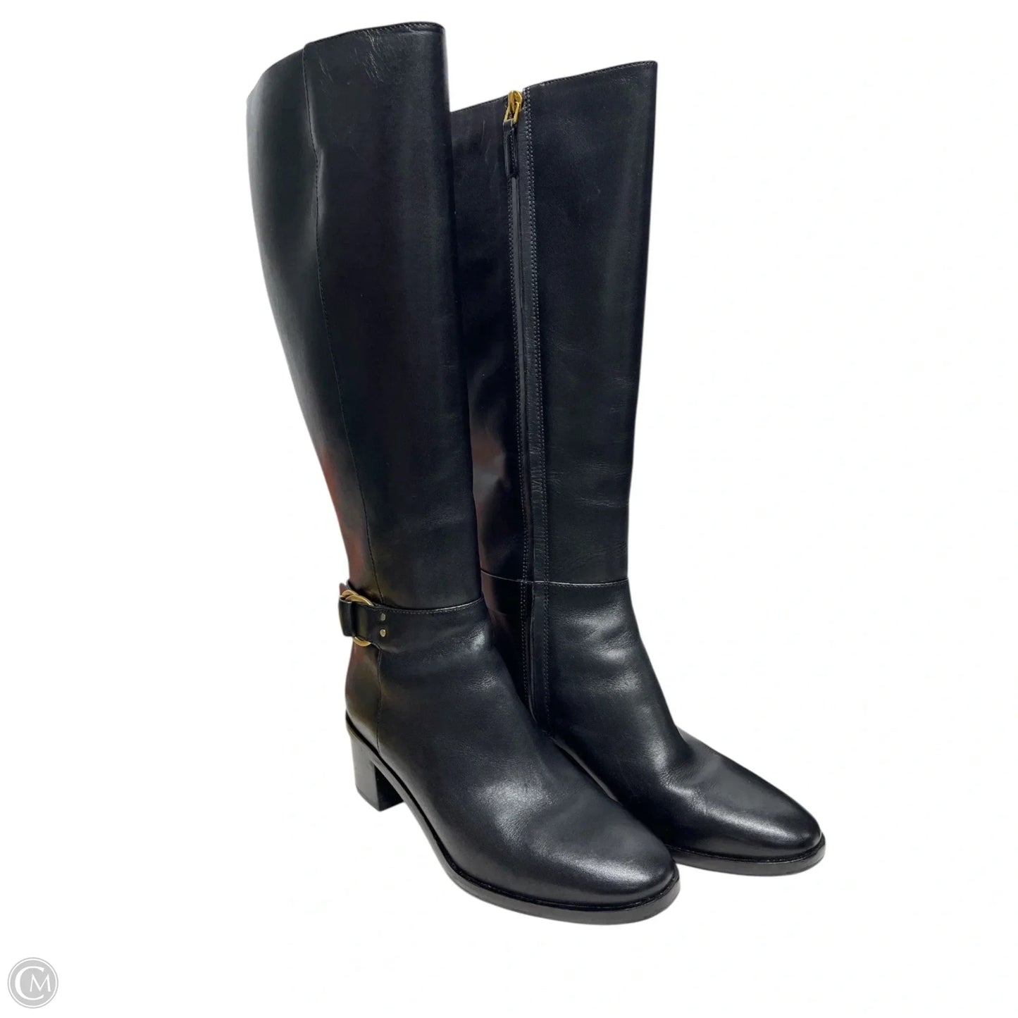 Boots Designer By Tory Burch In Black, Size: 8