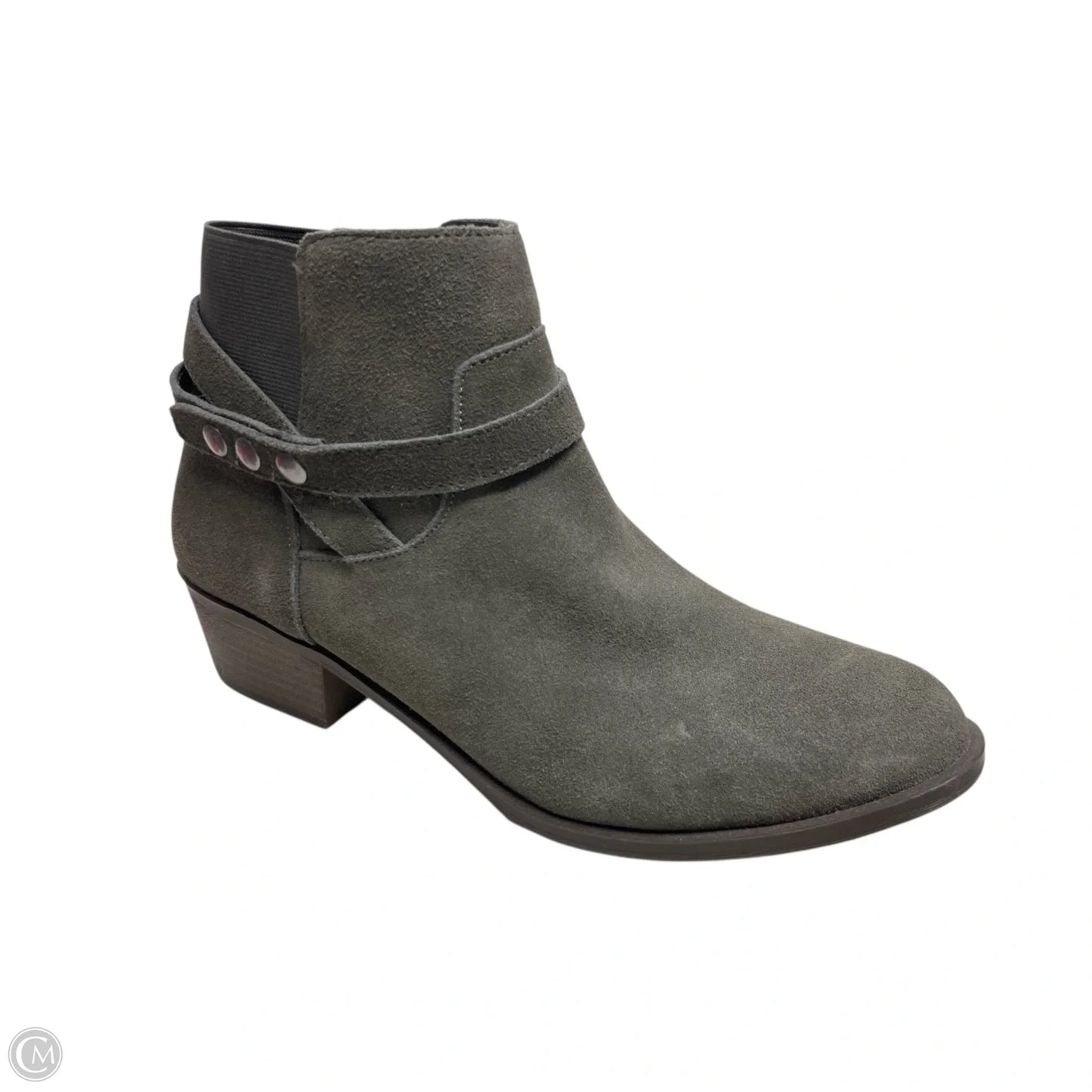 Boots Ankle Heels By Kensie In Green, Size: 10