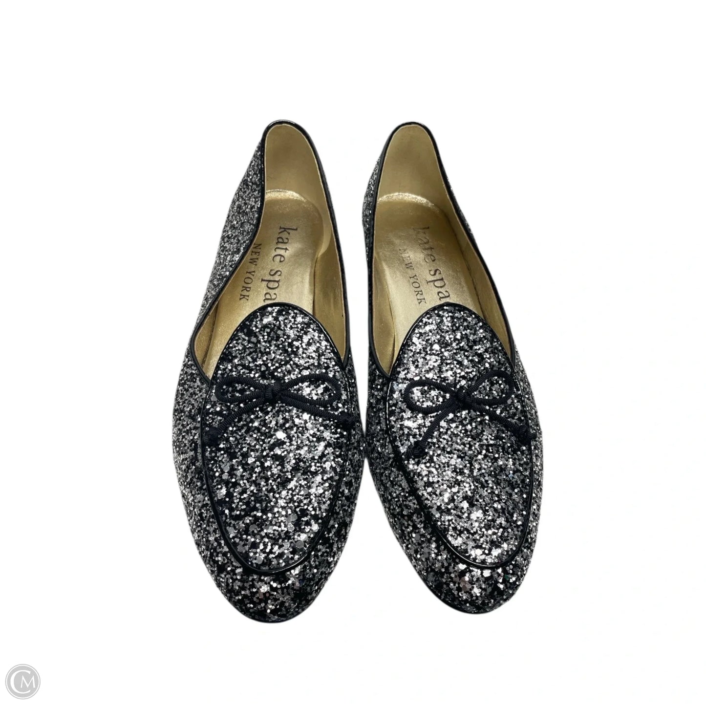 Shoes Designer By Kate Spade In Silver, Size: 7.5