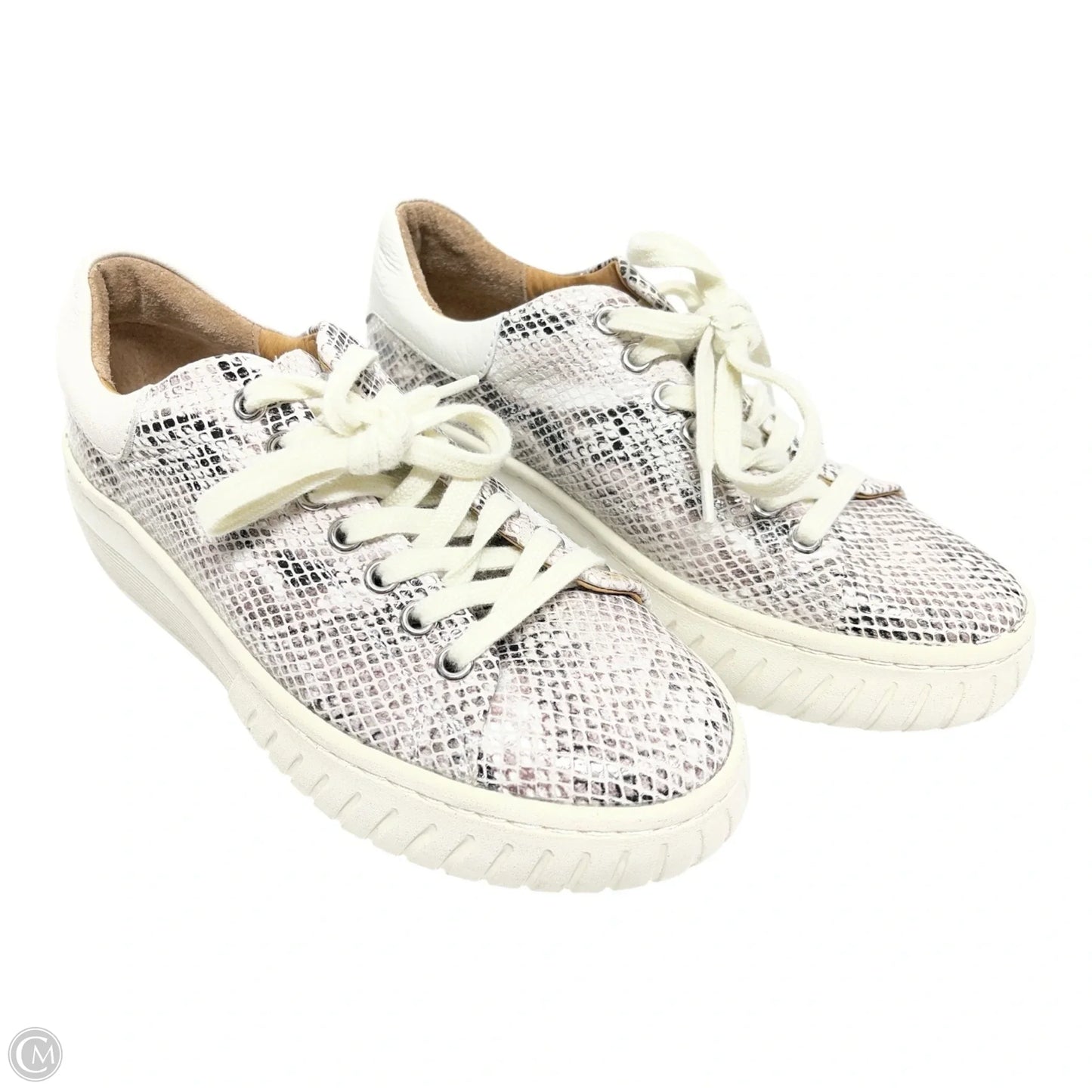 Shoes Sneakers By Sofft In Snakeskin Print, Size: 6.5