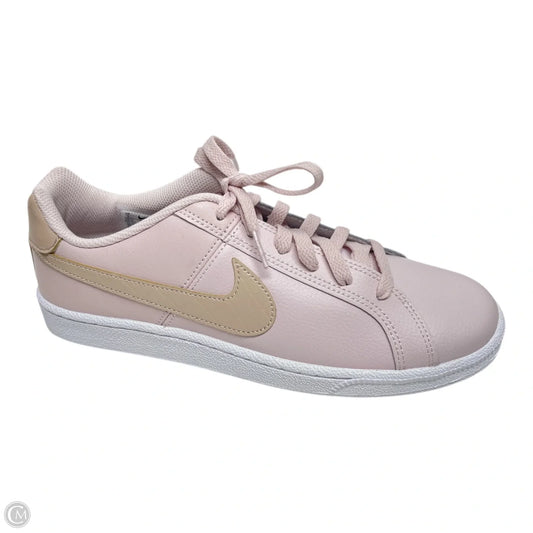 Shoes Sneakers By Nike In Pink & Tan, Size: 9