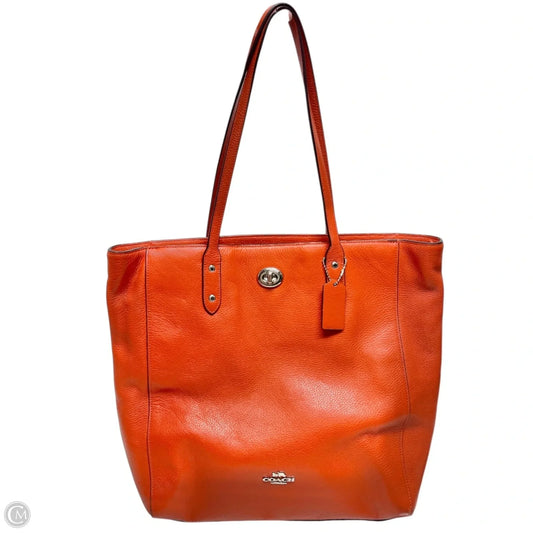 Tote Designer By Coach, Size: Large
