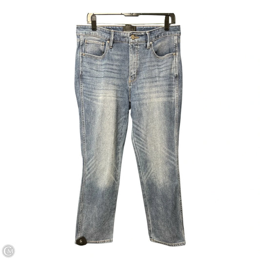 Jeans Straight By White House Black Market In Blue Denim, Size: 10