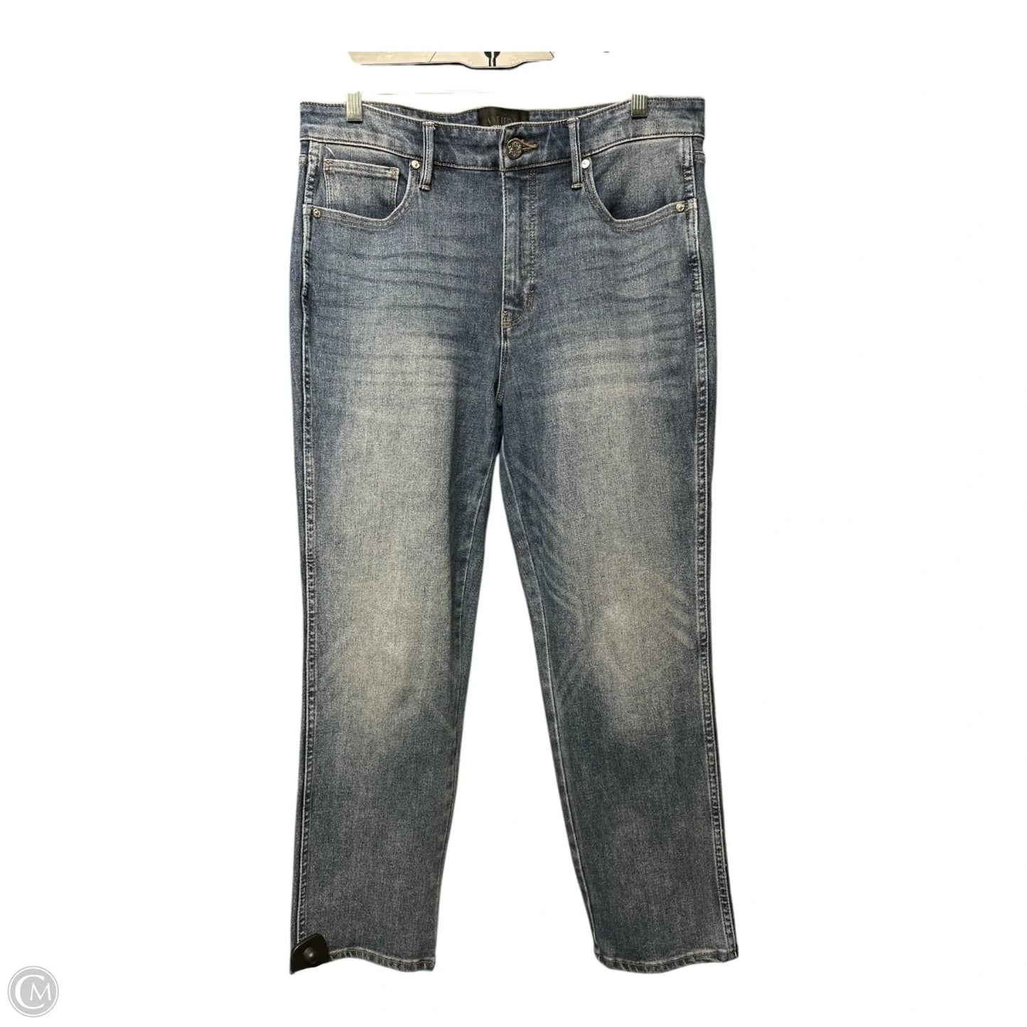 Jeans Straight By White House Black Market In Blue Denim, Size: 10