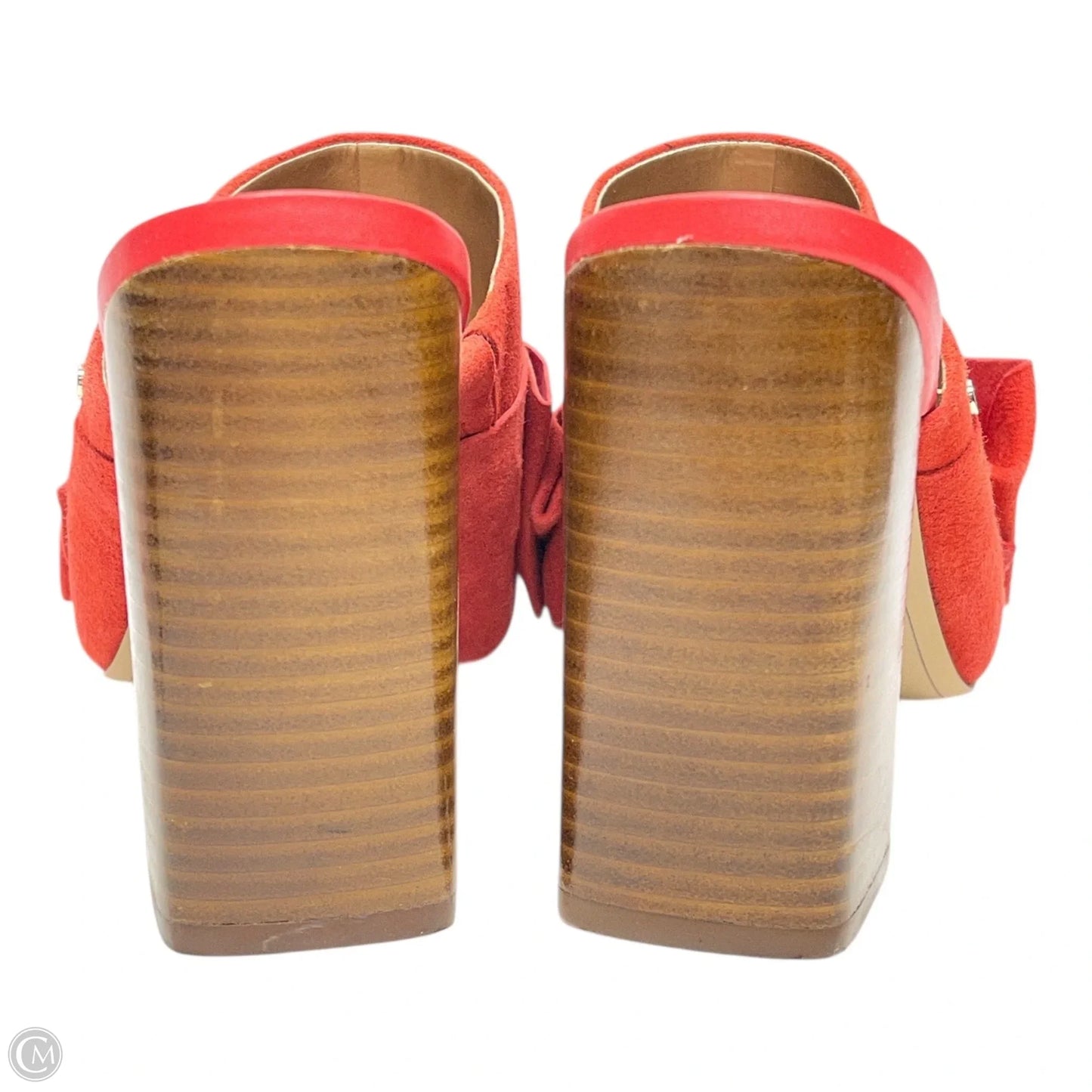 Shoes Heels Block By Sam Edelman In Red, Size: 7