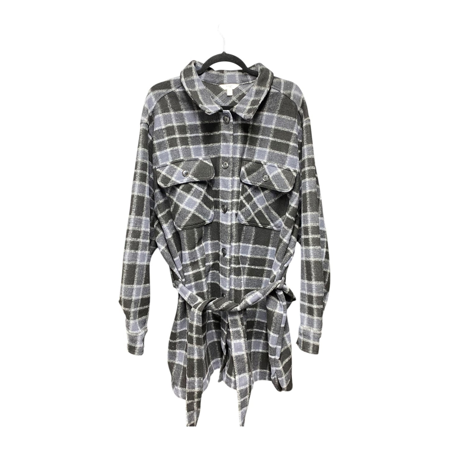 Coat Other By Terra & Sky In Plaid Pattern, Size: 3x